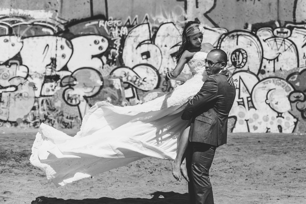sesion post boda trash the dress en valparaiso y viña del mar