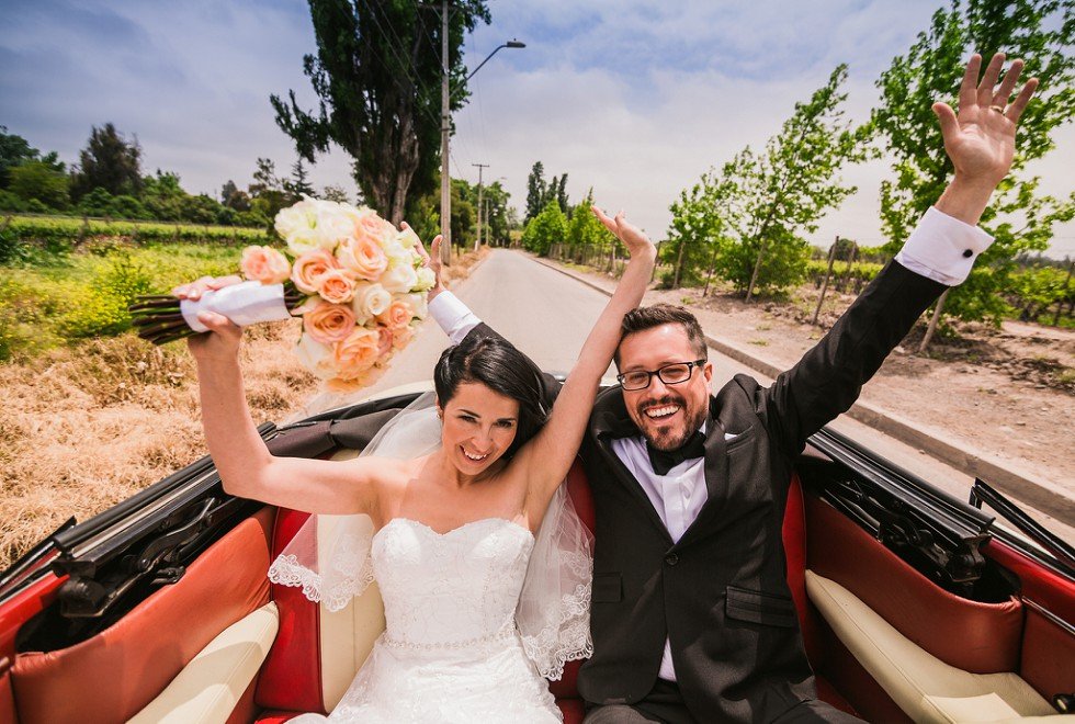 fotografias de matrimonios en santiago, calera de tango, chile
