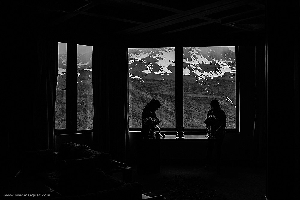 elopement wedding valle nevado, chile