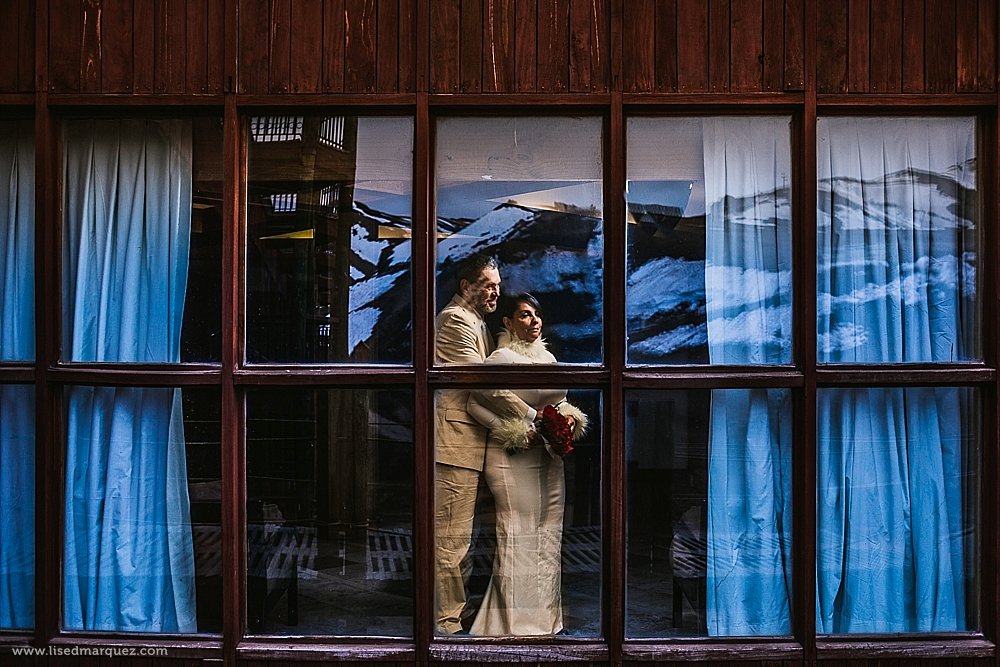 elopement wedding valle nevado, chile