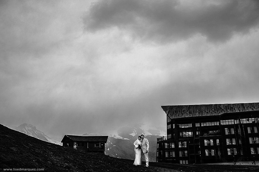 elopement wedding valle nevado, chile
