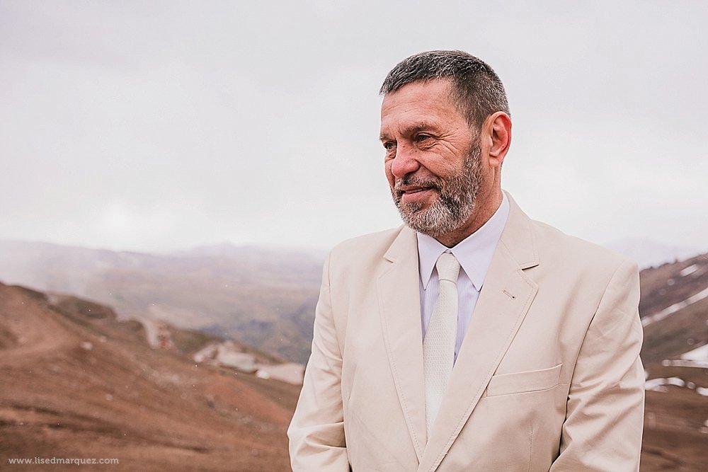 Elopement wedding in valle nevado chile, destination wedding chile, lised marquez fotografia