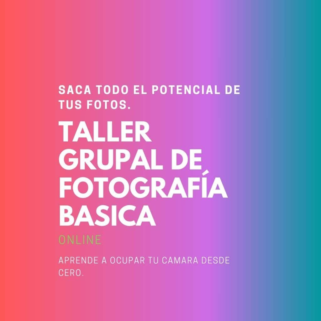 taller de fotografia basica