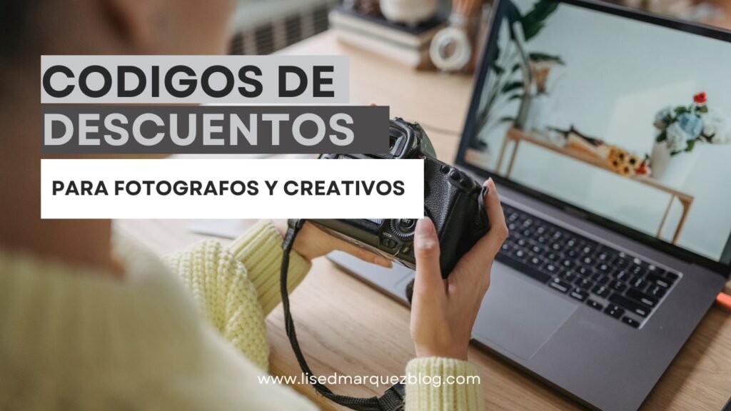 codigos de descuento para fotografos y creativos